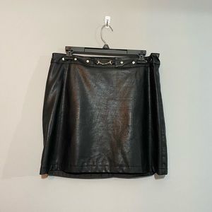 Forever 21 Leather Skirt